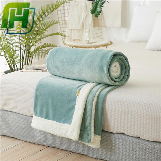 Flannel sherpa blanket (5)