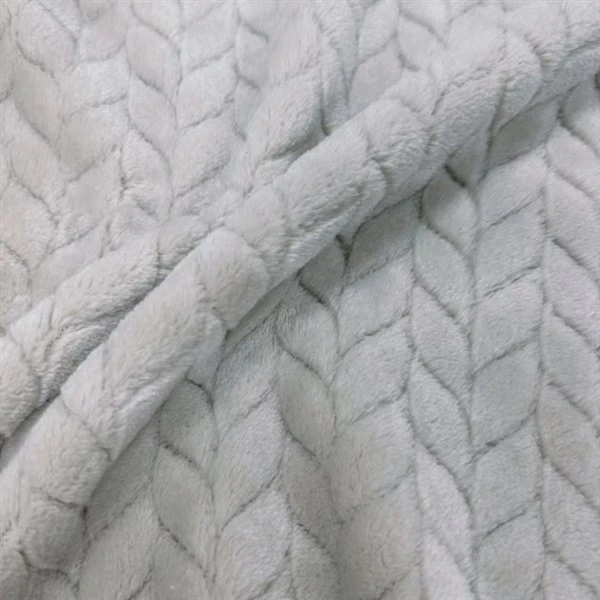 Jacquard Flannel Fleece efni